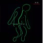 dmx 512 programmable le stickman costume for team dance
